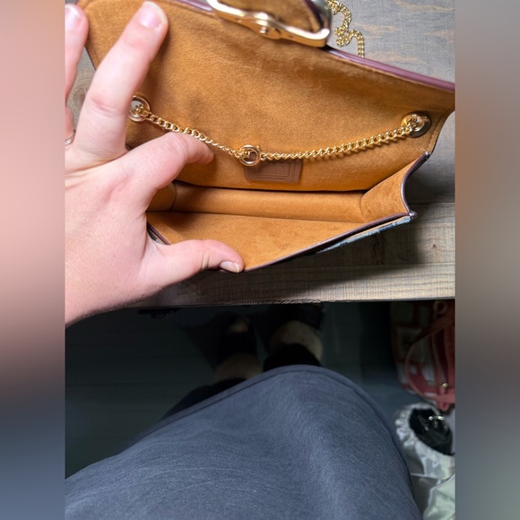 Coach Morgan denim Crossbody in Signature - Picture 5 of 10